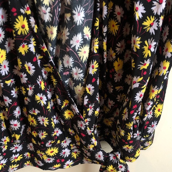 🌟Host Pick🌟Madewell French Wrap V Neck Blouse/Wrap - Picture 6 of 7